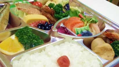 配達弁当の新鮮野菜