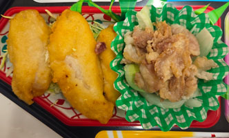 香川で弁当の配達をしている三和食品の日替わりメニュー